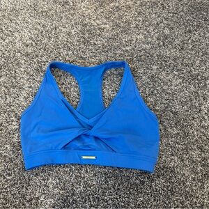 Gymshark x whitney simmons blue sports bra
